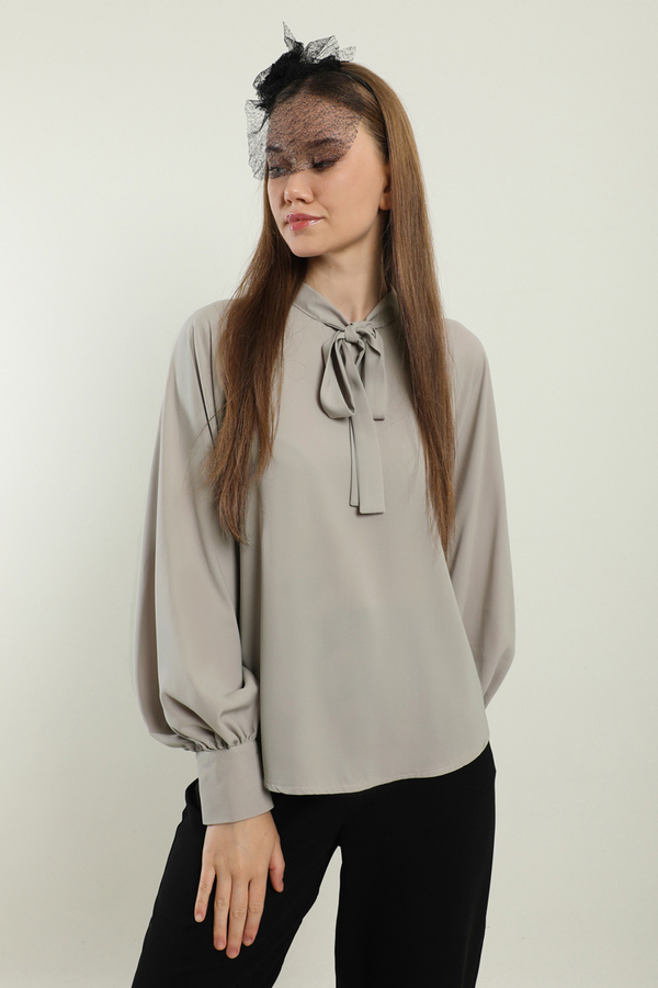 Fularlı Gömlek Taş - 3