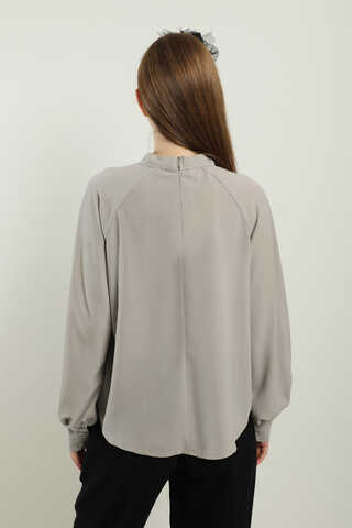 Fularlı Gömlek Taş - 7