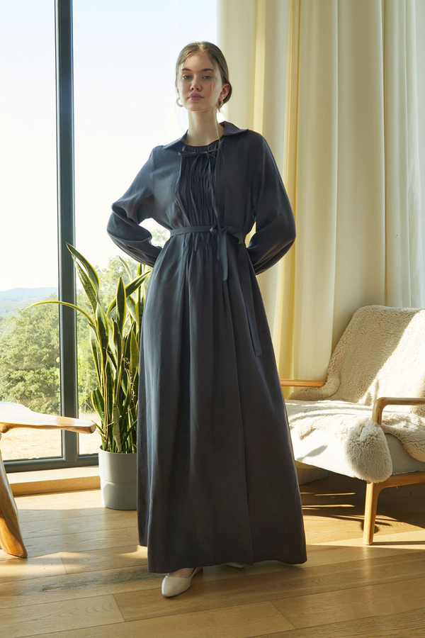Fulya Dress Anthracite - 3