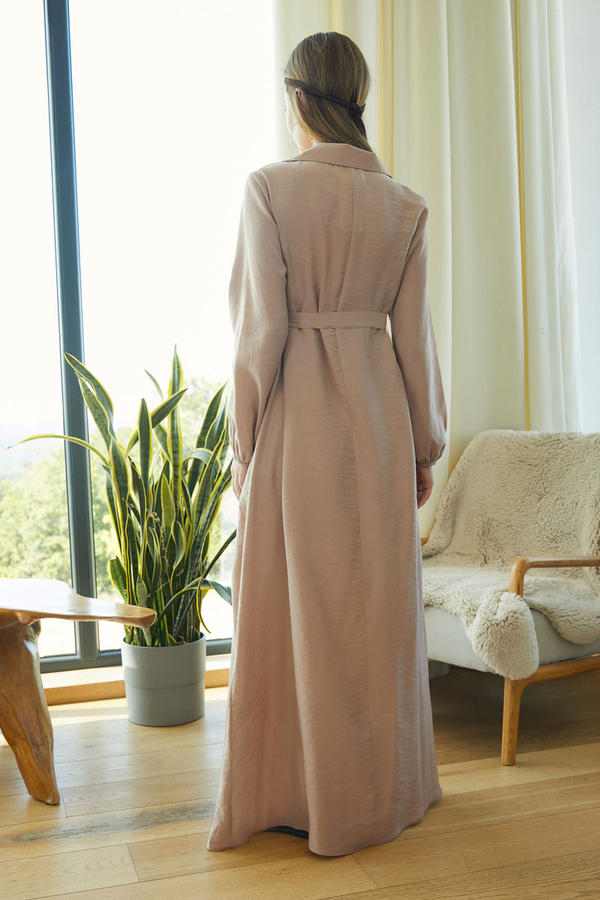 Fulya Dress Beige - 13