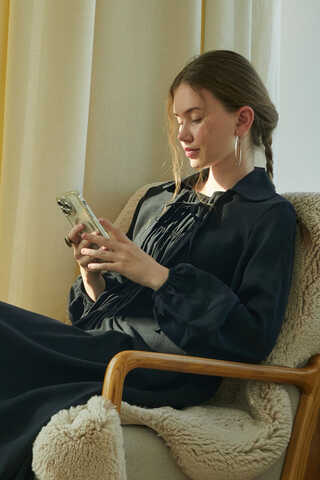 Fulya Dress Black - 6