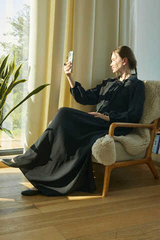 Fulya Dress Black - 1