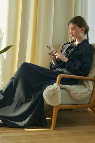 Fulya Dress Black - 4