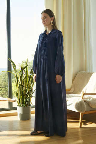 Fulya Dress Navy - 13