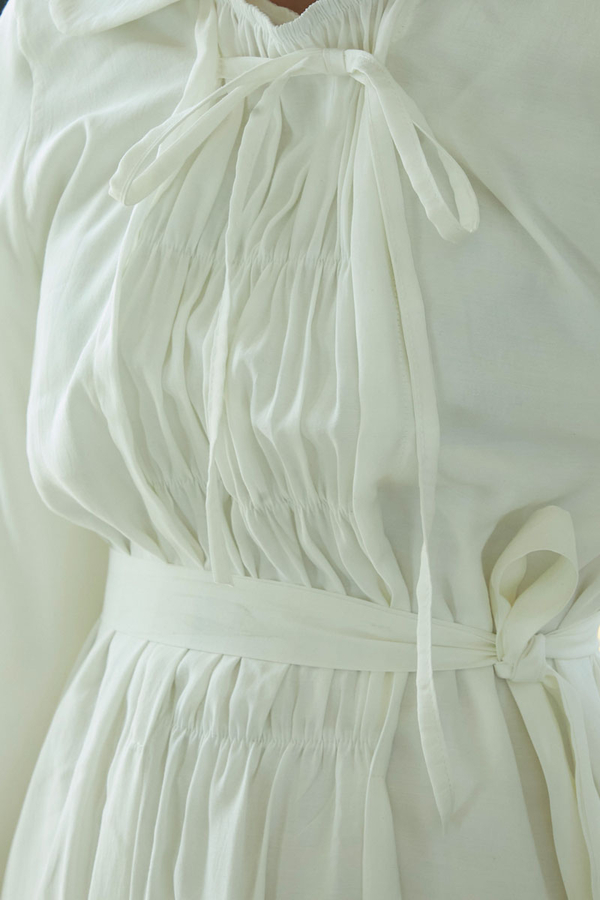 Fulya Dress White - 17