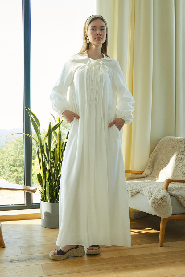 Fulya Dress White - 20