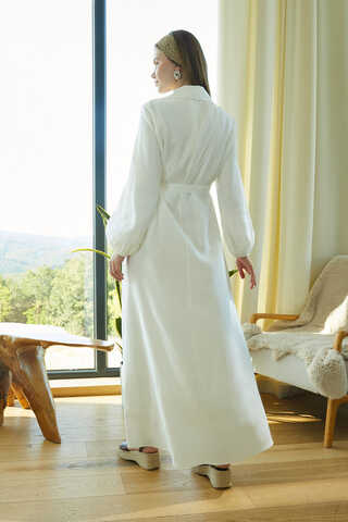 Fulya Dress White - 21