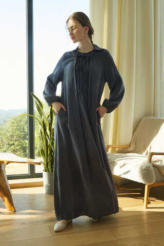 Fulya Elbise Antrasit - 9