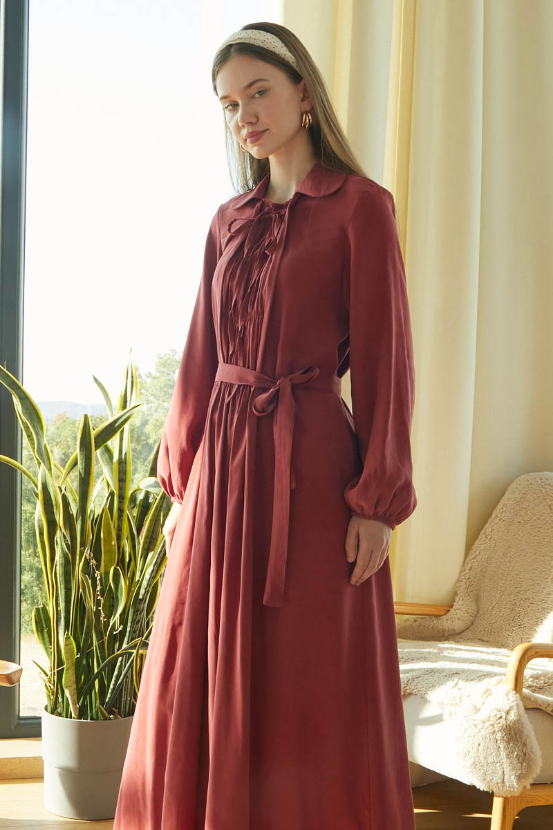 Fulya Dress Terracotta