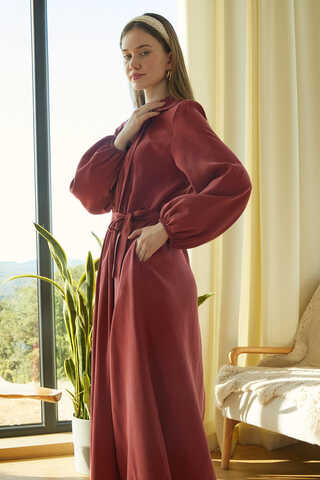 Fulya Elbise Kiremit - 2