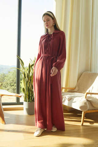 Fulya Elbise Kiremit - 5