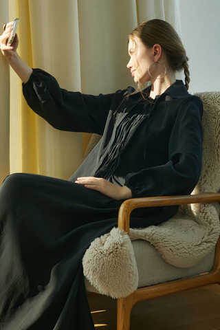 Fulya Elbise Siyah - 8