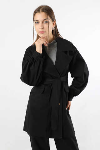 Gabardin Ceket Takım Siyah - 2