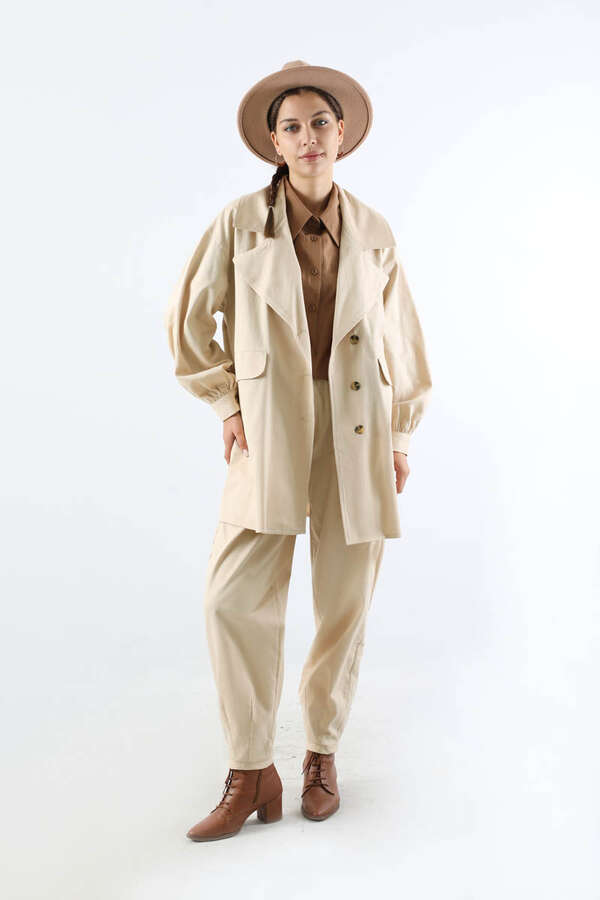 Gabardin Ceket Takım Taş - 3