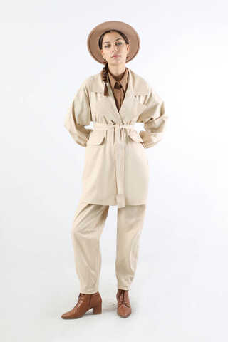 Gabardin Ceket Takım Taş - 5