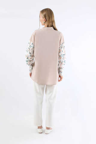 Garnili Desenli Gömlek Mint - 5