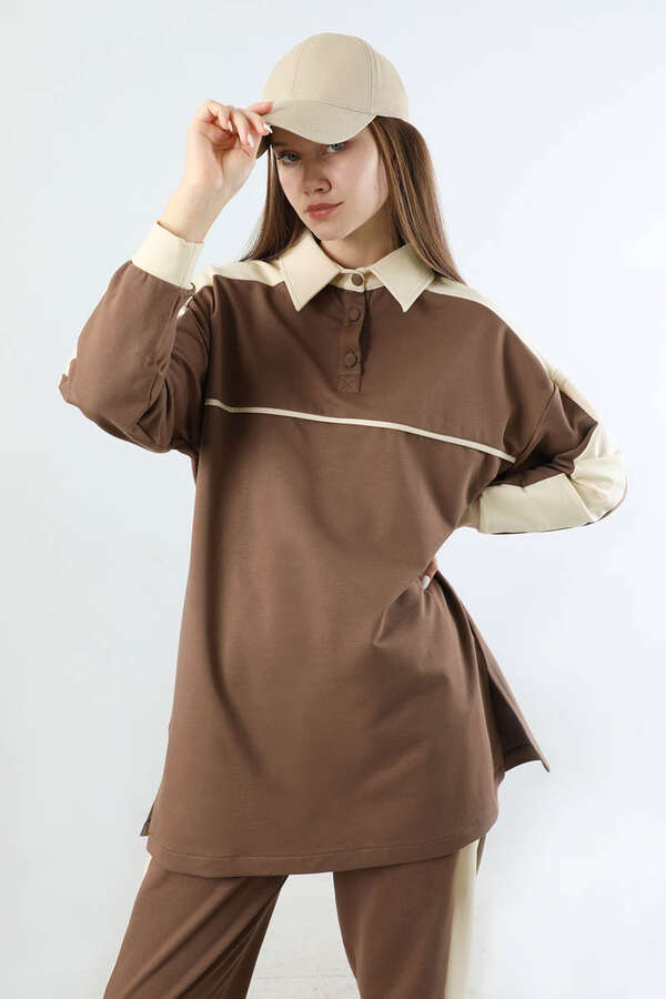 Garnili Spor Takım Kahve - 2