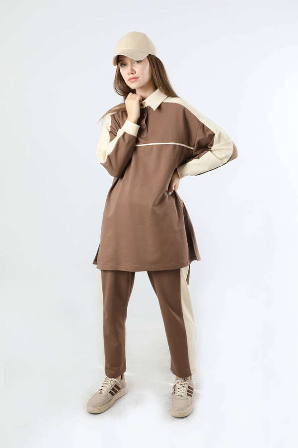 Garnili Spor Takım Kahve - 5