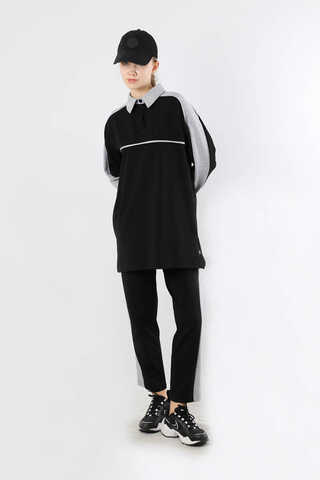 Garnili Spor Takım Siyah - 3