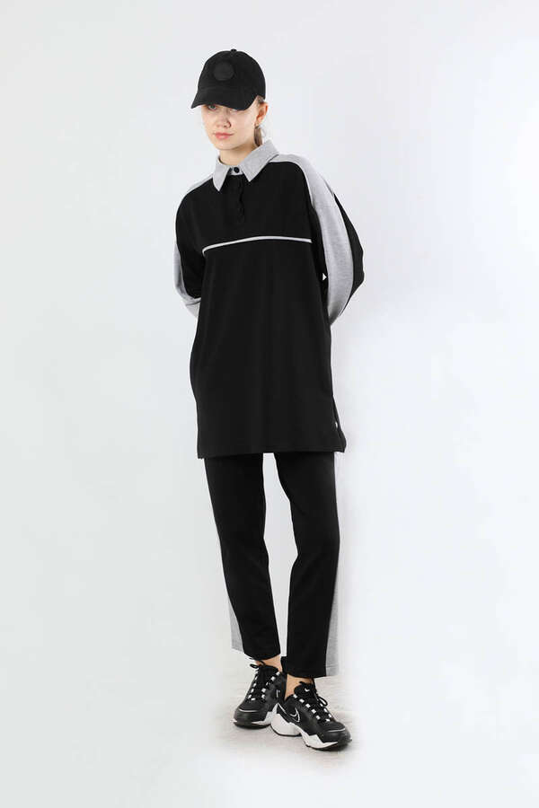 Garnili Spor Takım Siyah - 3