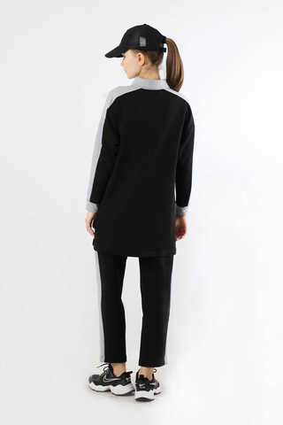 Garnili Spor Takım Siyah - 6