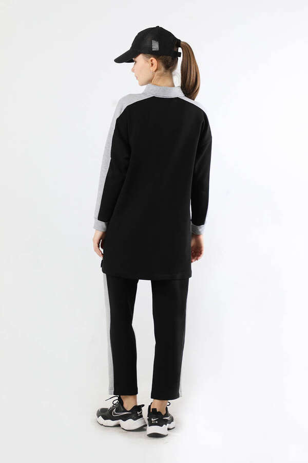 Garnili Spor Takım Siyah - 6