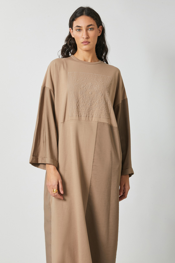 Garnili Sweat Elbise Camel 