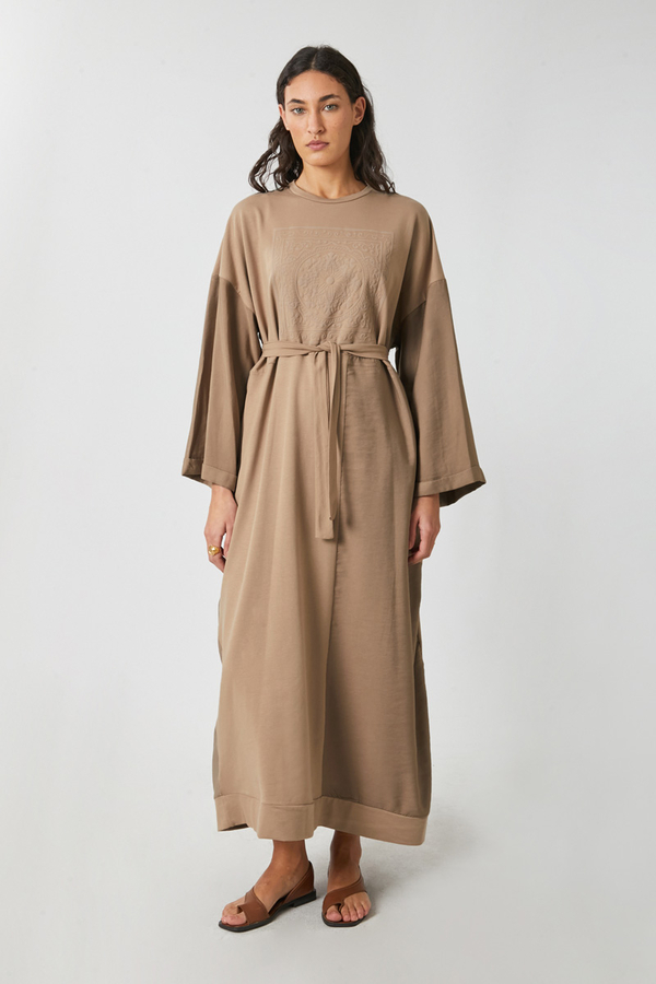 Garnili Sweat Elbise Camel - 2