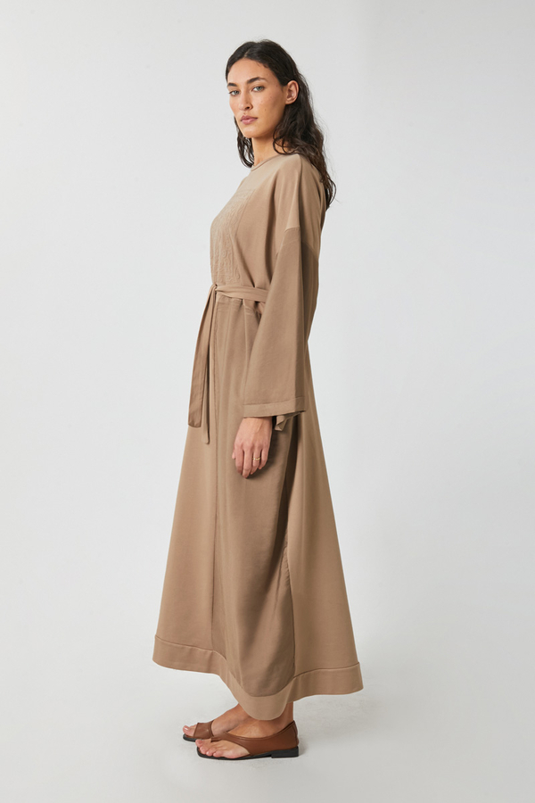 Garnili Sweat Elbise Camel - 8