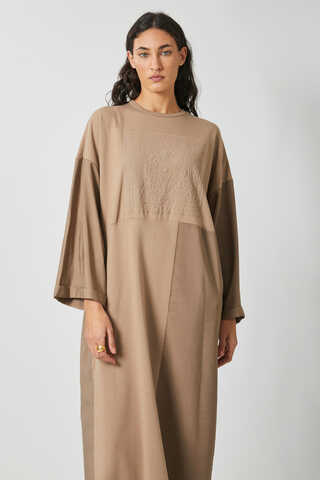 Garnili Sweat Elbise Camel - 1