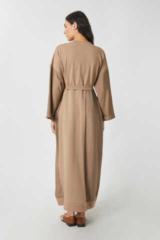 Garnili Sweat Elbise Camel - 11