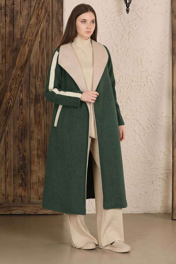 Garnish Cachet Coat Dark Green - 4