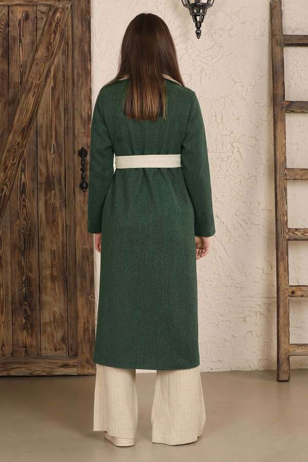 Garnish Cachet Coat Dark Green - 7