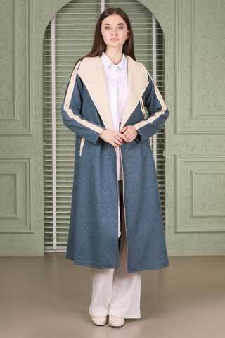 Garnish Cachet Coat İndigo - 2