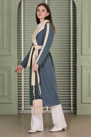 Garnish Cachet Coat İndigo - 3