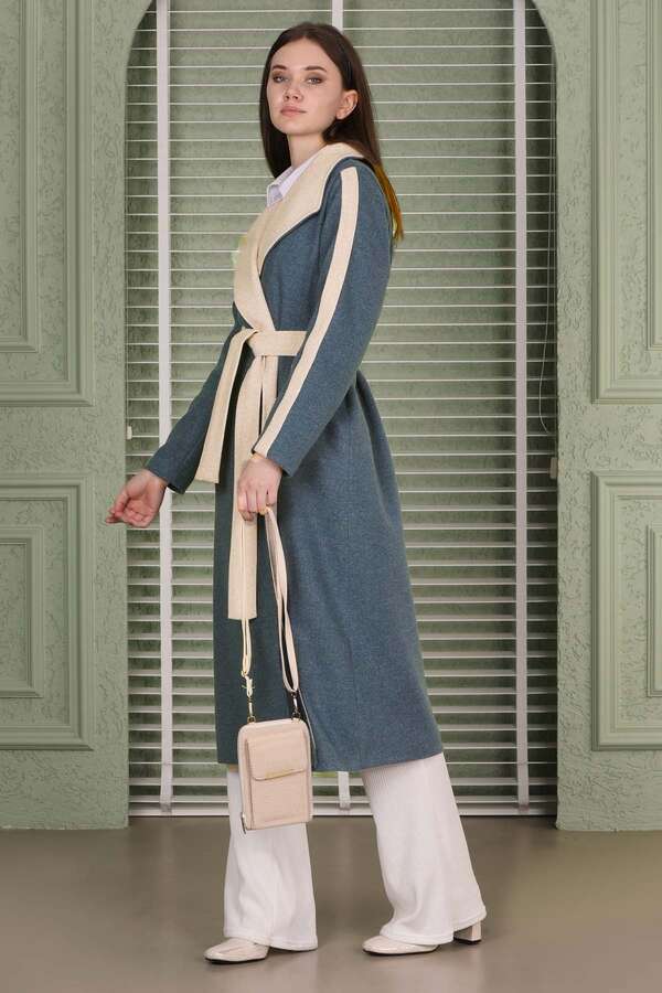 Garnish Cachet Coat İndigo - 3