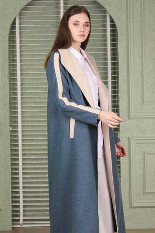 Garnish Cachet Coat İndigo - 6