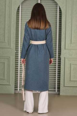 Garnish Cachet Coat İndigo - 7
