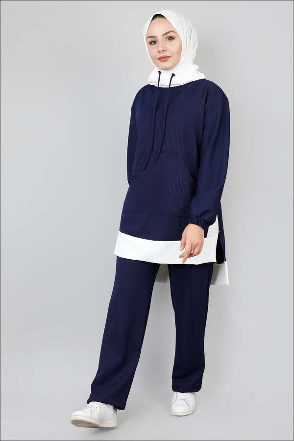 Garnish Seasonal Suit Navy Blue - 1