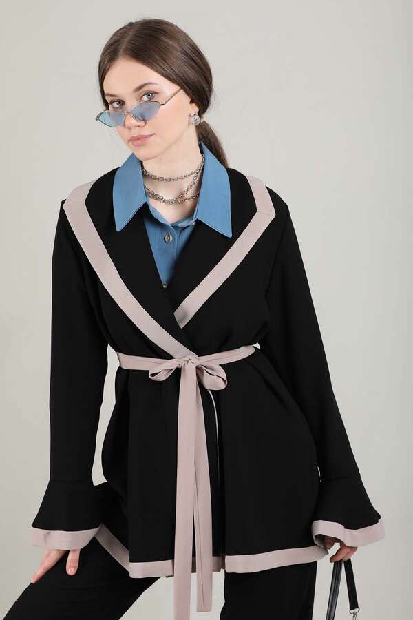 Garnish Tunic Suit Black - 2