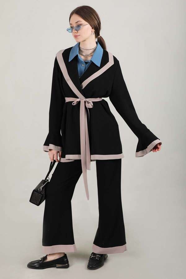 Garnish Tunic Suit Black - 3