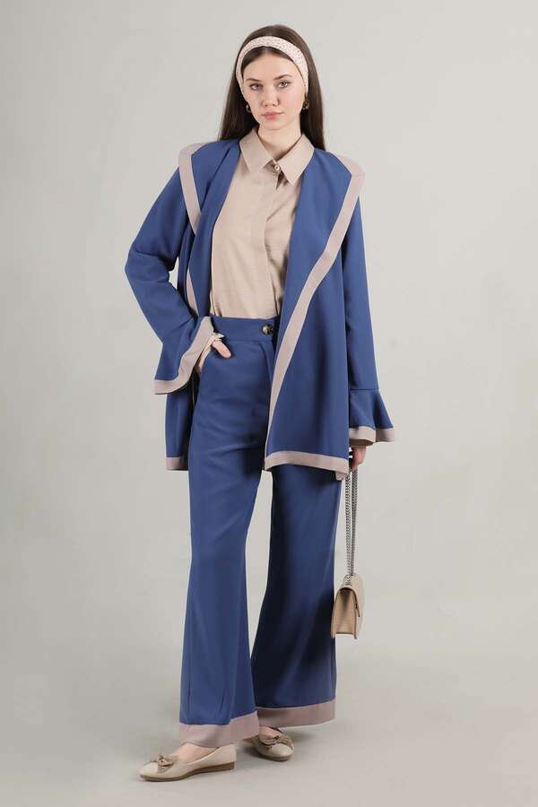 Garnish Tunic Suit İndigo - 3