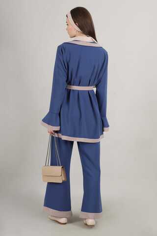 Garnish Tunic Suit İndigo - 5