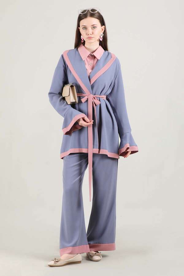 Garnish Tunic Suit Lilac - 1