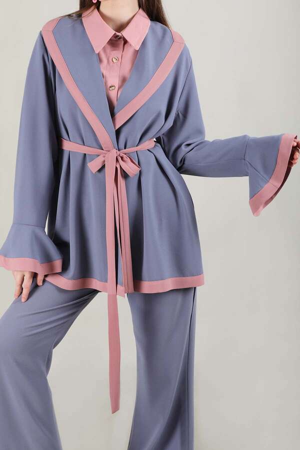 Garnish Tunic Suit Lilac - 4