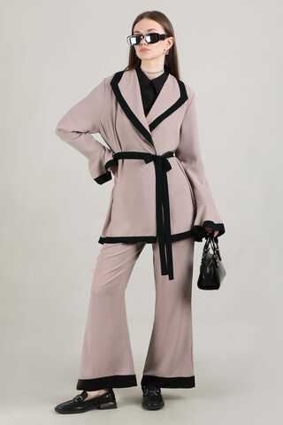 Garnish Tunic Suit Mink - 1