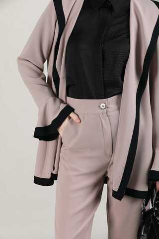 Garnish Tunic Suit Mink - 2