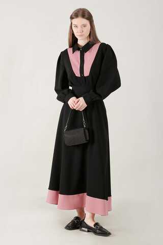 Garnish Skirt Set Black - 1