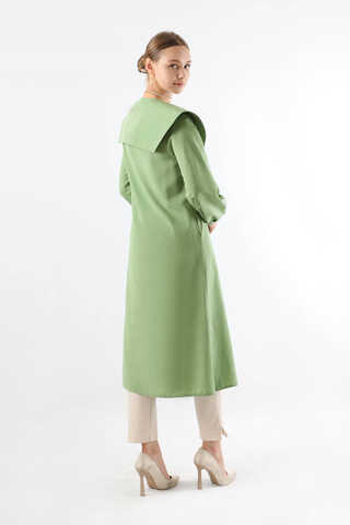 Geniş Bebe Yaka Tunik Mint - 6