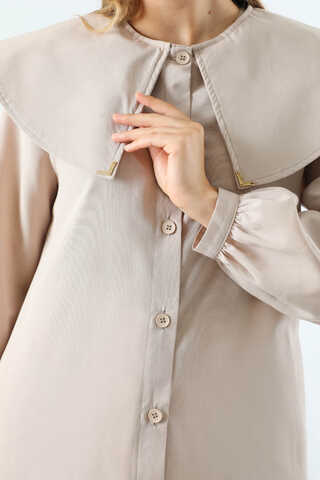 Geniş Bebe Yaka Tunik Taş - 3